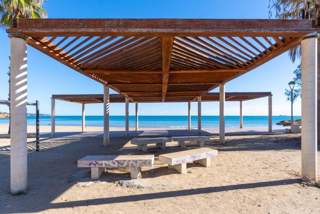 Privilegiado-Tarragona-50Mplaya-Wifi-Pool-Relax8 Εξωτερικό φωτογραφία